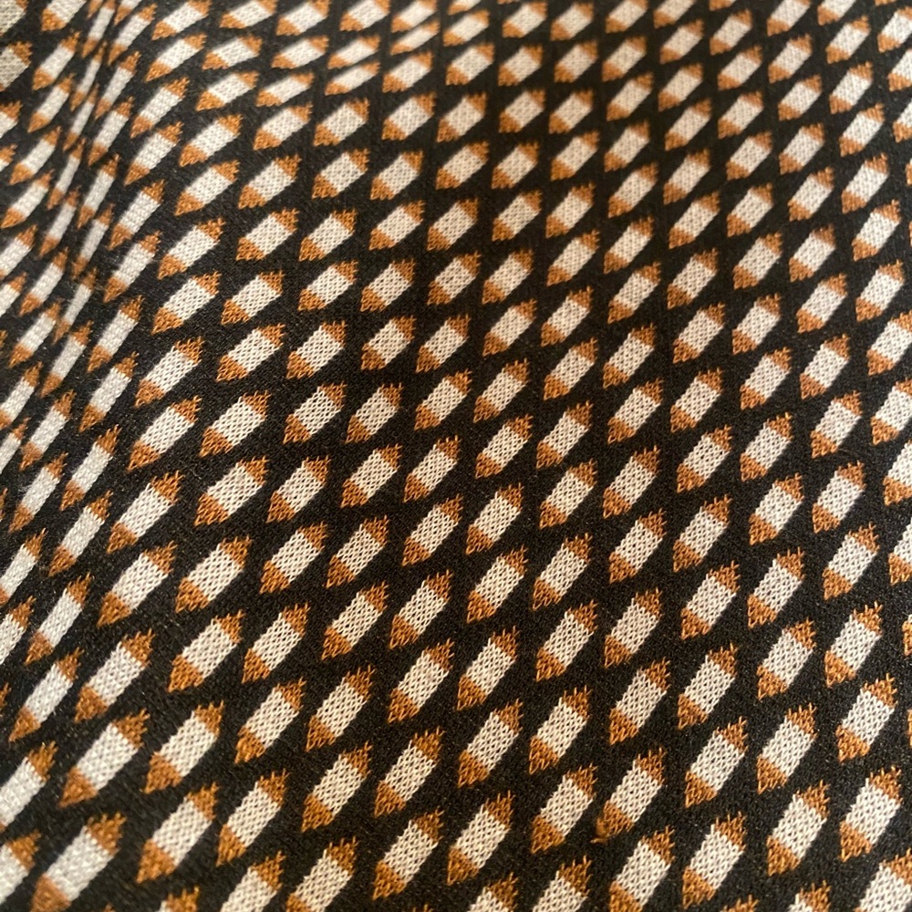 Women's Long Stretch Geometric Patterned Pants - image 4